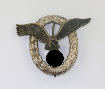  Flugzeugführerabzeichen der Luftwaffe, Hst. C.E.Juncker Berlin SW (J.2) - Militaria-Berlin