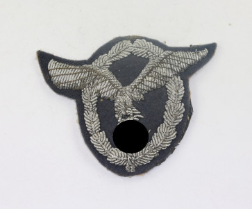 Flugzeugführerabzeichen handgestickte Ausführung für Offiziere (Metallfaden) - Militaria-Berlin