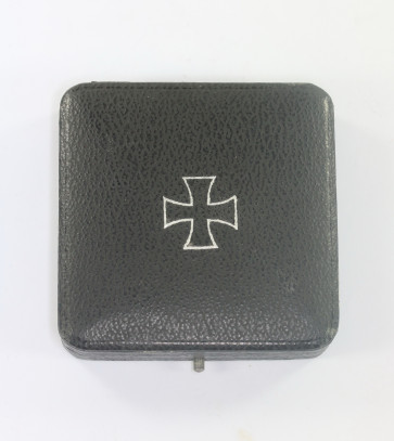 Frühes Etui Eisernes Kreuz 1. Klasse 1939, flacher Deckel - Militaria-Berlin