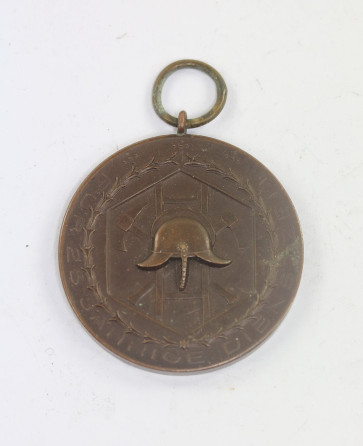 Freistaat Wuerttemberg, Feuerwehr-Ehrenzeichen 25 Jahre 1920 - Militaria-Berlin
