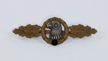 Frontflugspange für Aufklärer in Bronze, Buntmetall - Militaria-Berlin