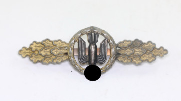 Frontflugspange für Kampfflieger, Hst. F&BL (Funcke & Brünighaus, Lüdenscheid) - Militaria-Berlin