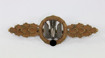 Frontflugspange für Kampfflieger in Bronze - Militaria-Berlin