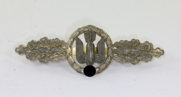 Frontflugspange für Kampfflieger in Gold, Hst. G.H. Osang Dresden - Militaria-Berlin