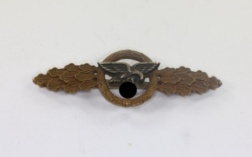 Frontflugspange für Transportflieger in Bronze, Buntmetall - Militaria-Berlin