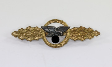 Frontflugspange für Transportflieger in Gold, Buntmetall - Militaria-Berlin