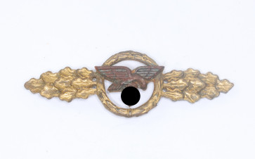 Frontflugspange für Transportflieger in Gold, Buntmetall - Militaria-Berlin