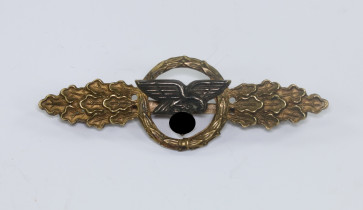  Frontflugspange für Transportflieger in Gold, Buntmetall - Militaria-Berlin