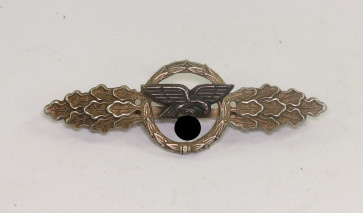 Frontflugspange für Transportflieger in Silber (Neusilber) - Militaria-Berlin