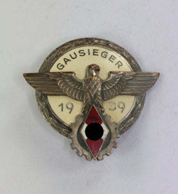  Gausieger im Reichsberufswettkampf 1939, Hst. G. Brehmer Markneukirchen - Militaria-Berlin