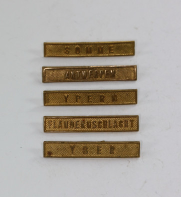 5 x Gefechtsspange Ehren- und Erinnerungskreuz Marinekorps Flandern (Flandernkreuz) - Militaria-Berlin