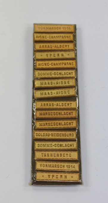 16 x Gefechtsspange Kyffhäuser Denkmünze 1914/18, Hortfund (!) - Militaria-Berlin
