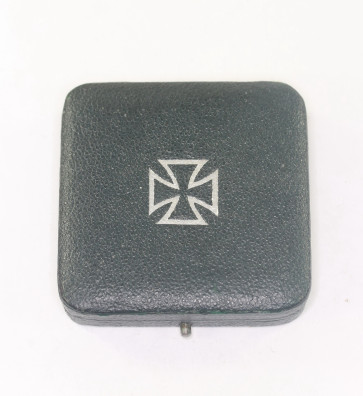 Grünes (!) Etui Eisernes Kreuz 1. Klasse 1939 - Militaria-Berlin
