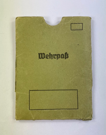 Hülle für einen Wehrpaß - Militaria-Berlin