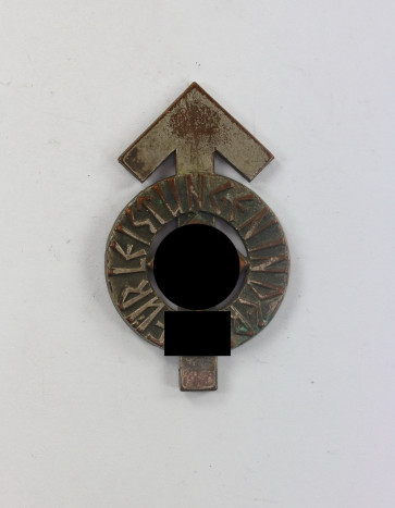 Hitlejugend (HJ), Leistungsabzeichen in Silber, Hst. RZM M1/34 - Für Leistungen in der HJ - Militaria-Berlin