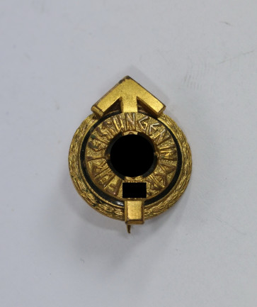 Hitler Jugend (HJ), 16 - MM Miniatur HJ Führersportabzeichen, Hst.RZM M1/101 - Militaria-Berlin