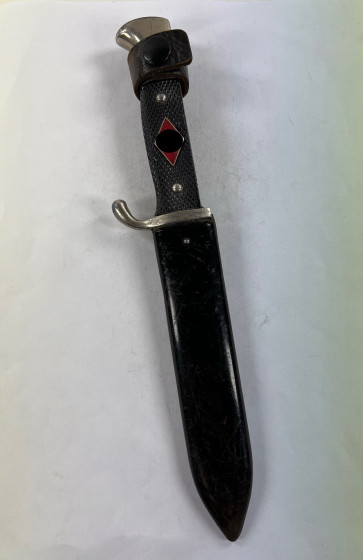 Hitlerjugend (HJ), Fahrtenmesser, Hst. RZM M7/13 (Artur Schüttelhöfer Solingen) - Militaria-Berlin