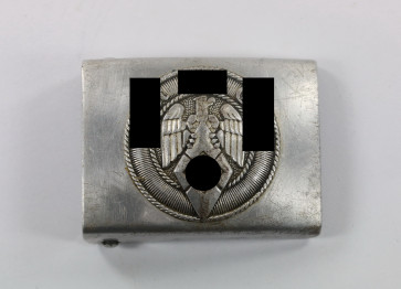 Hitlerjugend (HJ), Koppelschloss, Hst. RZM M4/46 (Wilhelm Schröder & Cie., Lüdenscheid) - Militaria-Berlin