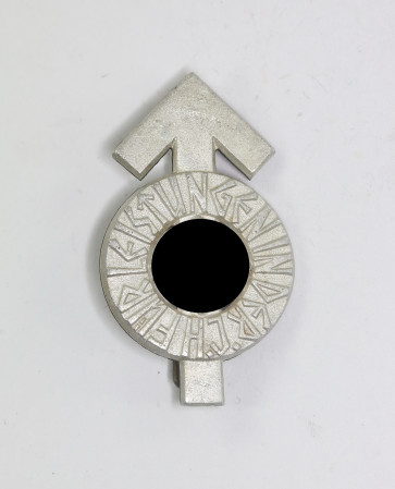  Hitlerjugend (HJ), Leistungsabzeichen in Silber, Hst. RZM M1/101 - Für Leistungen in der HJ - Militaria-Berlin