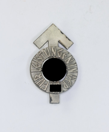  Hitlerjugend (HJ), Leistungsabzeichen in Silber, Hst. RZM M1/34 - Für Leistungen in der HJ - Militaria-Berlin