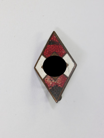  Hitlerjugend (HJ), Mitgliedsabzeichen, Hst. RZM M1/152 (Franz Jungwirth, Wien) - Militaria-Berlin