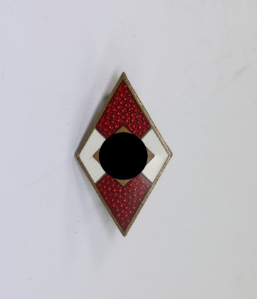 Hitlerjugend (HJ), Mitgliedsabzeichen, Hst. RZM M1/153 (Friedrich Orth, Wien) - Militaria-Berlin