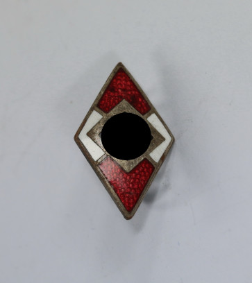 Hitlerjugend (HJ), Mitgliedsabzeichen, Hst. RZM M1/6. - Militaria-Berlin