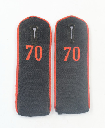 Hitlerjugend (HJ), Paar Schulterklappen Bann 70 (Saarbrücken) - Militaria-Berlin