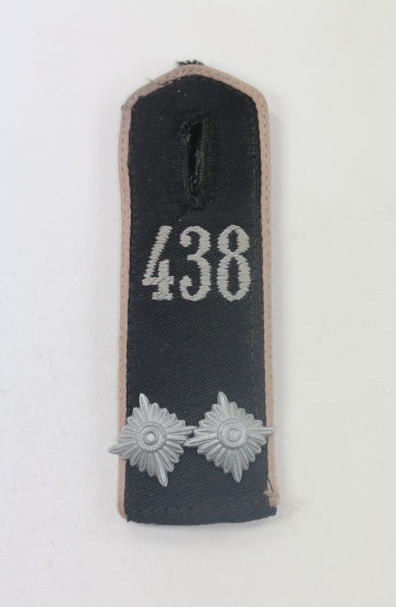 Hitlerjugend (HJ), Schulterklappe Streifendienst Bann 438 (Hellenstein, Heidenheim) - Militaria-Berlin