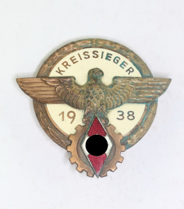 HJ Kreissieger 1938, Hst. G. Brehmer Markneukirchen - Militaria-Berlin