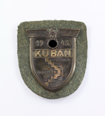 Kubanschild auf Heeresstoff, Typ 5.3 - Militaria-Berlin