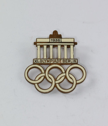 Abzeichen, "XI. Olympiade Berlin 1936" - Militaria-Berlin