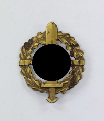 SA-Wehrabzeichen in Bronze, Hst. Fechler - Militaria-Berlin