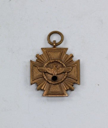 16-MM NSDAP Dienstauszeichnung in Bronze, Hst. M12/9 - Militaria-Berlin