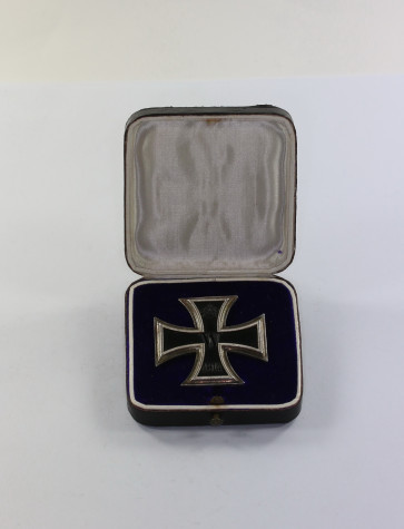 Eisernes Kreuz 1. Klasse 1914, Hst. WS, im frühen Etui - Militaria-Berlin