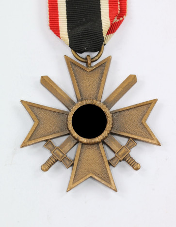 Kriegsverdienstkreuz 2. Klasse mit Schwertern, Oberst Erich Poser - Militaria-Berlin