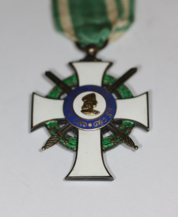 Sachsen, Albrechtsorden Ritterkreuz 1.Klasse mit Schwerter, Oberst Erich Poser - Militaria-Berlin