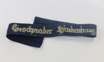 Luftwaffe, Ärmelband Geschwader Hindenburg für Mannschaften - Militaria-Berlin