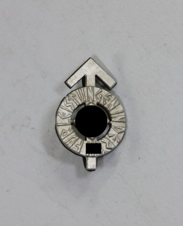 Hitlerjugend (HJ), 16 MM Miniatur Leistungsabzeichen in Silber, Hst. RZM M1/35 - Militaria-Berlin