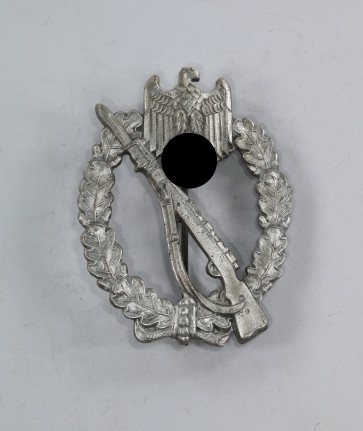 Infanterie-Sturmabzeichen in Silber, Juncker, Variante (!) - Militaria-Berlin