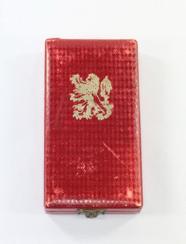 Bulgarien, Etui für Orden - Militaria-Berlin