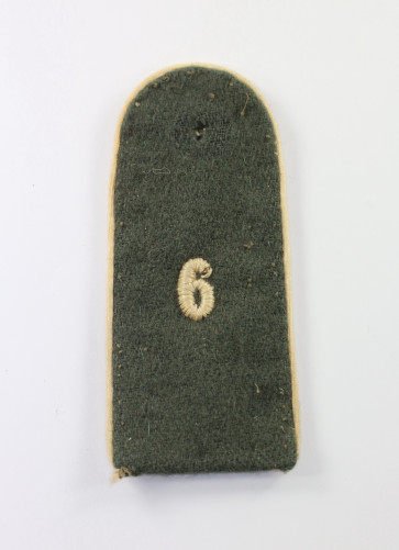 Wehrmacht Heer, Schulterklappe für Mannschaften Infanterieregiment 6 - Militaria-Berlin