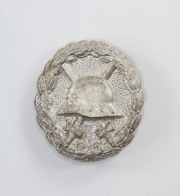 Verwundetenabzeichen in Silber 1918, Hst. L/56 (!) - Militaria-Berlin