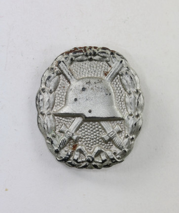 Verwundetenabzeichen in Silber 1918, Variante (!) - Militaria-Berlin