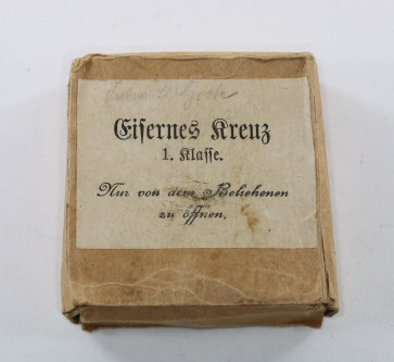 Umkarton Eisernes Kreuz 1. Klasse 1914 - Militaria-Berlin