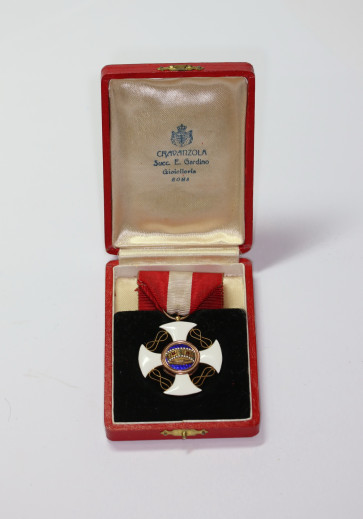 Italien, Ritterkreuz der Krone Italiens, im Etui - Militaria-Berlin