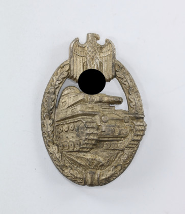 Panzerkampfabzeichen in Silber, Wilhelm Deumer, Variante (!) - Militaria-Berlin
