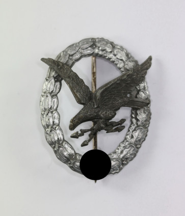 Fliegerschützenabzeichen der Luftwaffe mit Blitzbündel, Hst. A - Militaria-Berlin