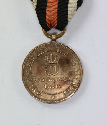 Preußen, Kriegsdenkmünze für Kämpfer 1870 - Militaria-Berlin