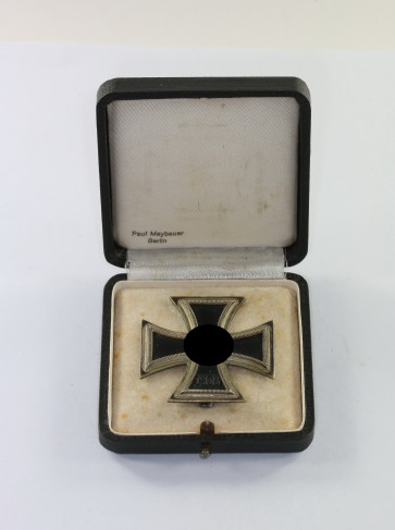 Eisernes Kreuz 1. Klasse 1939, Paul Meybauer (früh), im Etui Paul Meybauer - Militaria-Berlin